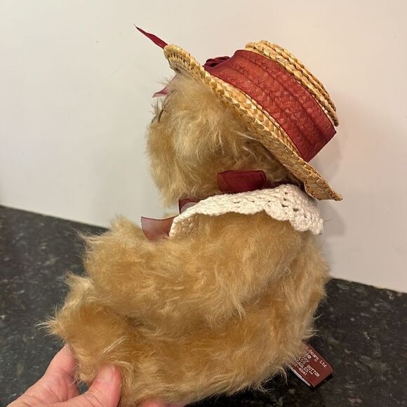 1997 Brass Button Bear Rosie The Bear of Joy. Pickford Bears Ltd - Picture 4 of 9